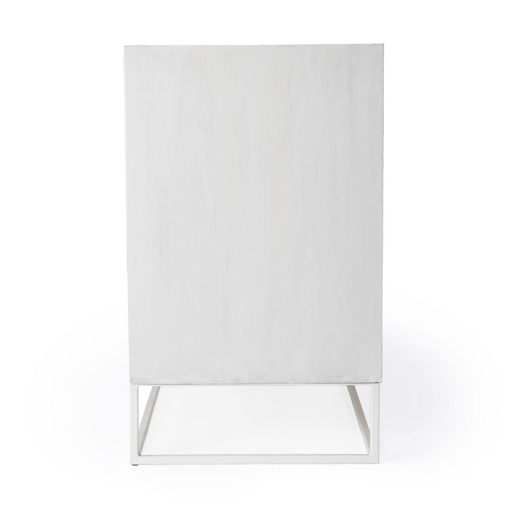 Modern Mid-Century Wooden Sideboard, White, Belen Kox
