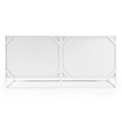 Lennasa Wooden 63" Sideboard, White