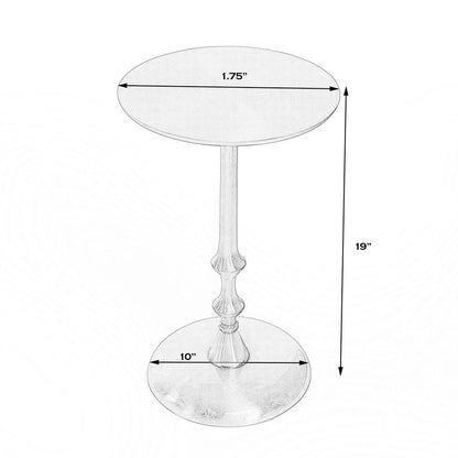 Givanna Metal Side Table, Gold