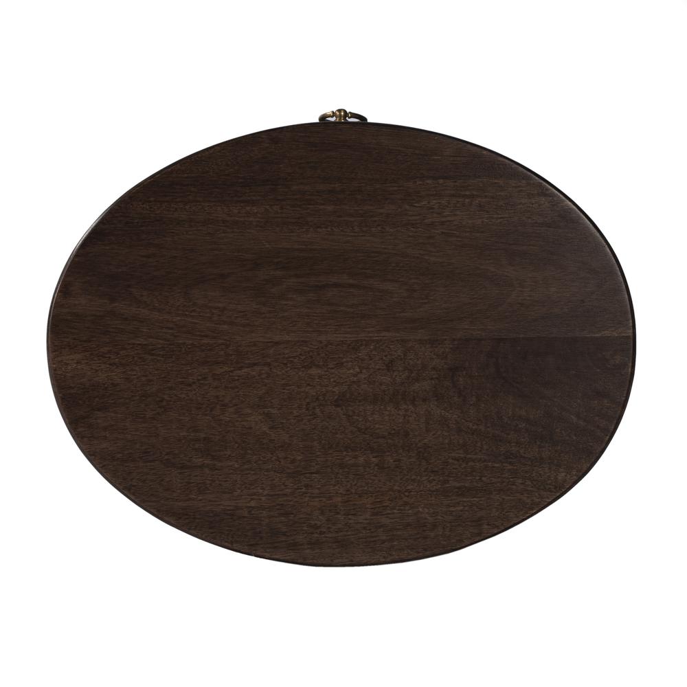 Carnolitta One Drawer End Table, Dark Brown