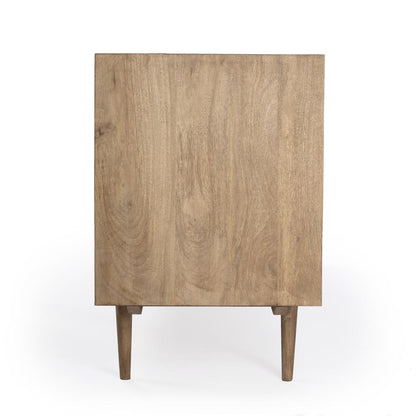 Leonidin Natural Wood 67" Sideboard, Light Brown