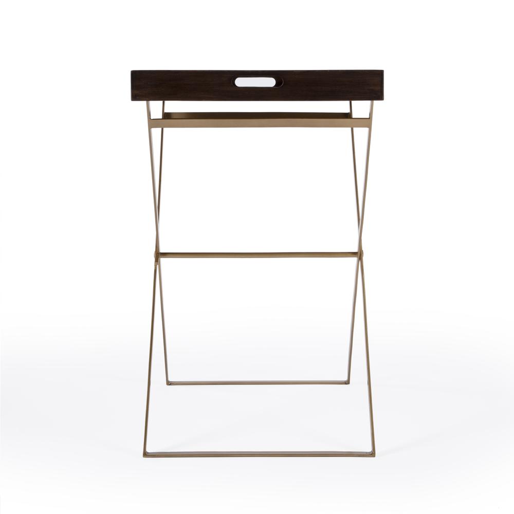 Emma Cross Legs Tray Side Table, Multi