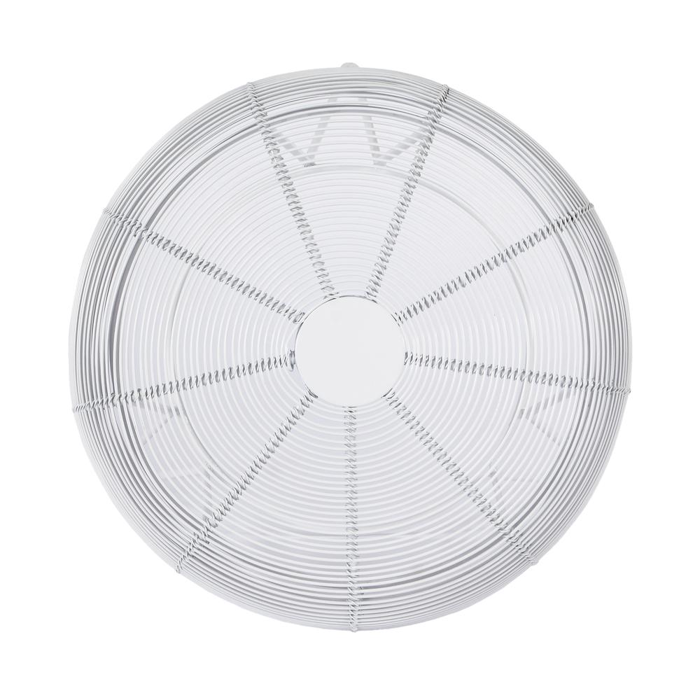 Allen Decorative Wire Side Table, White