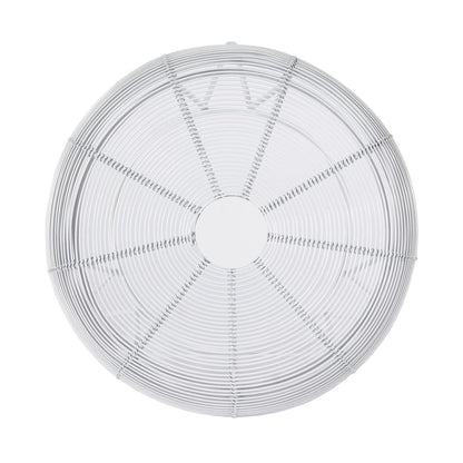 Allen Decorative Wire Side Table, White