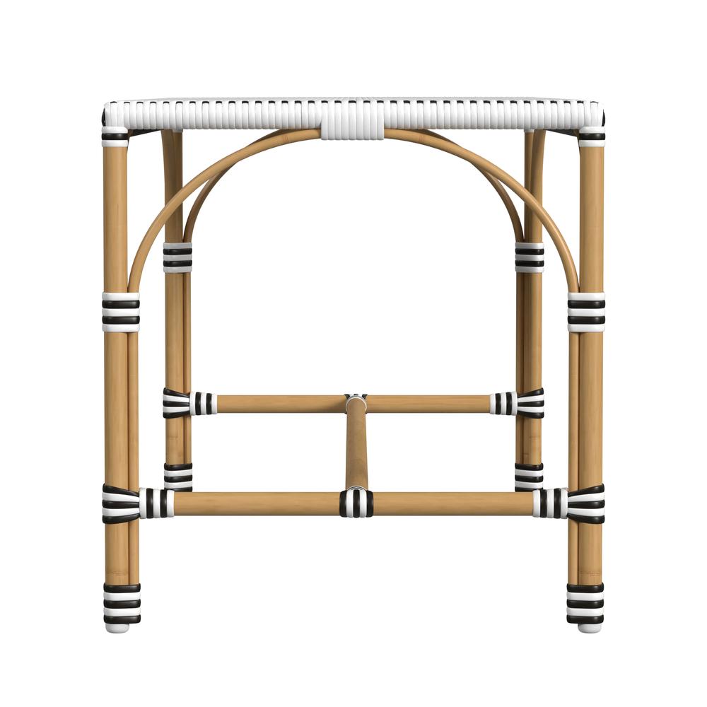Tobias 40 in. W Outdoor Rectangular Rattan Dining Bench