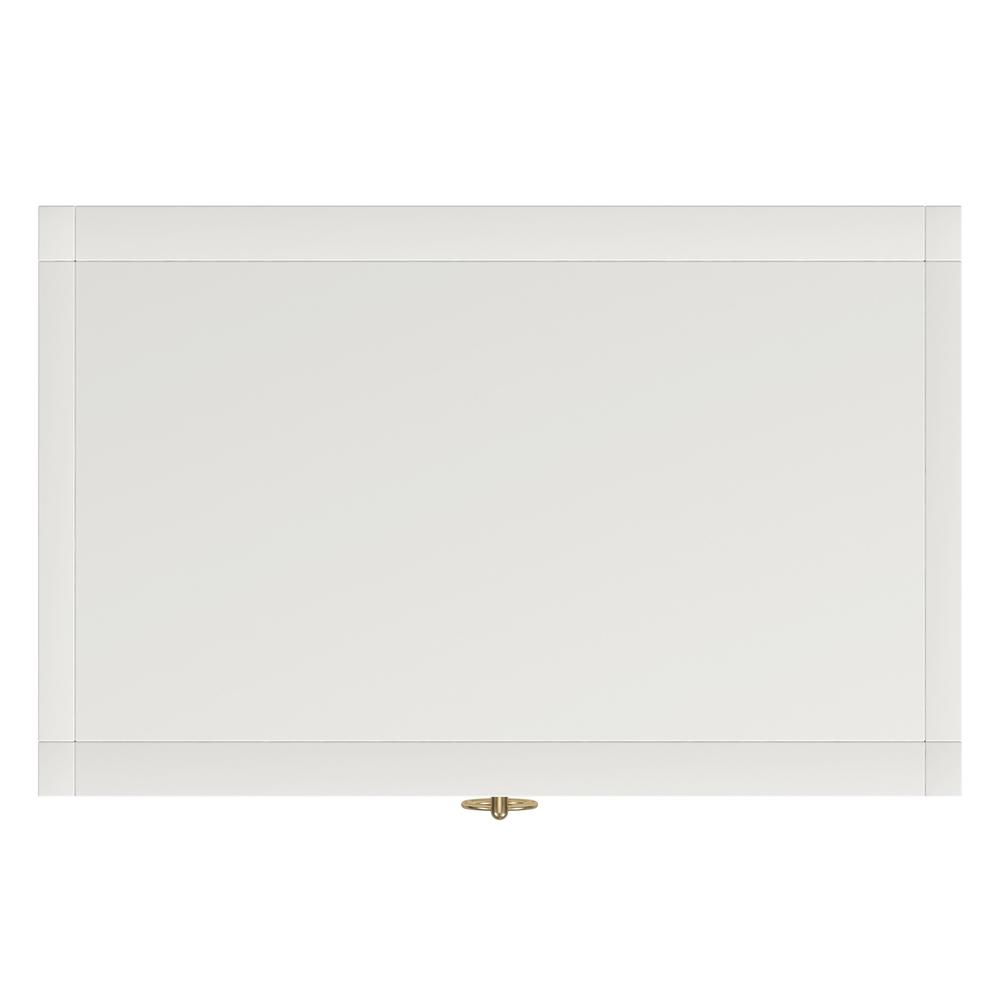 Lark 3 Drawer Nightstand, White