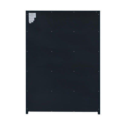 Lark 5 Drawer Dresser, Navy Blue