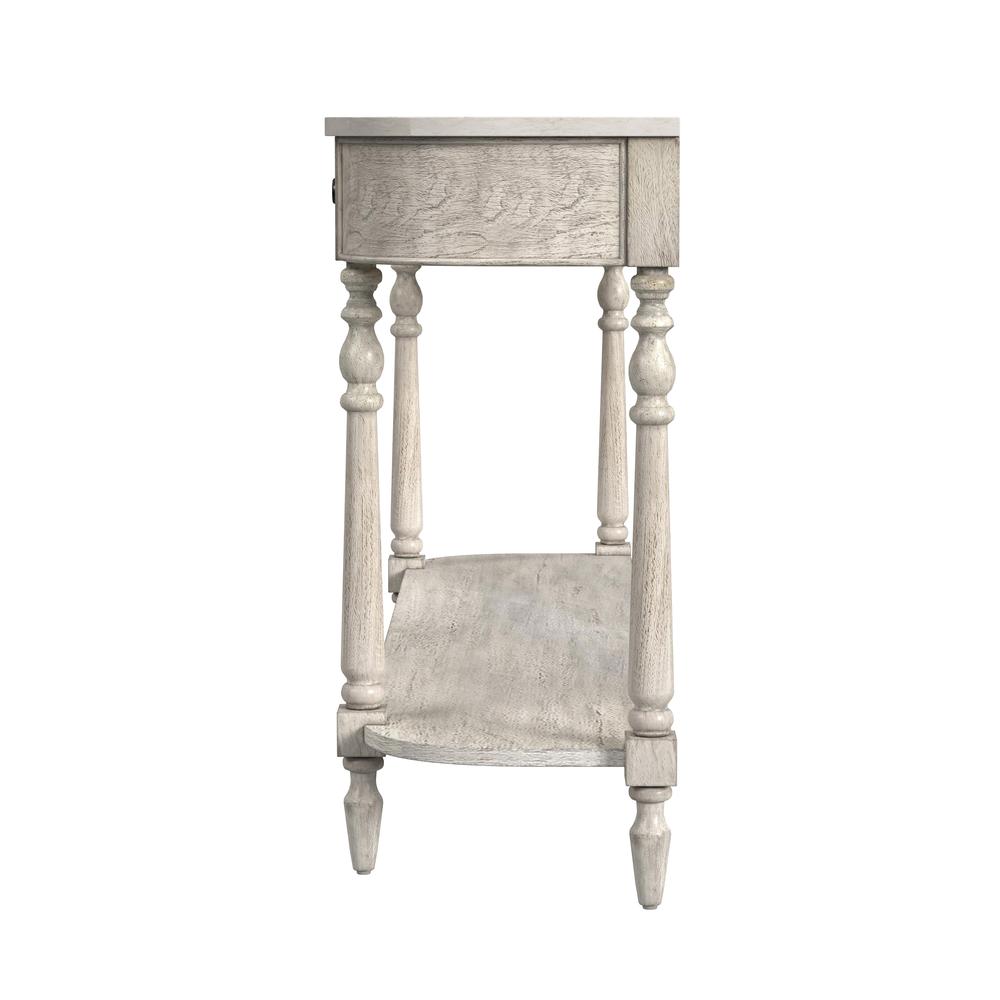 Danielle 65" 2 Drawer Console Table, Gray