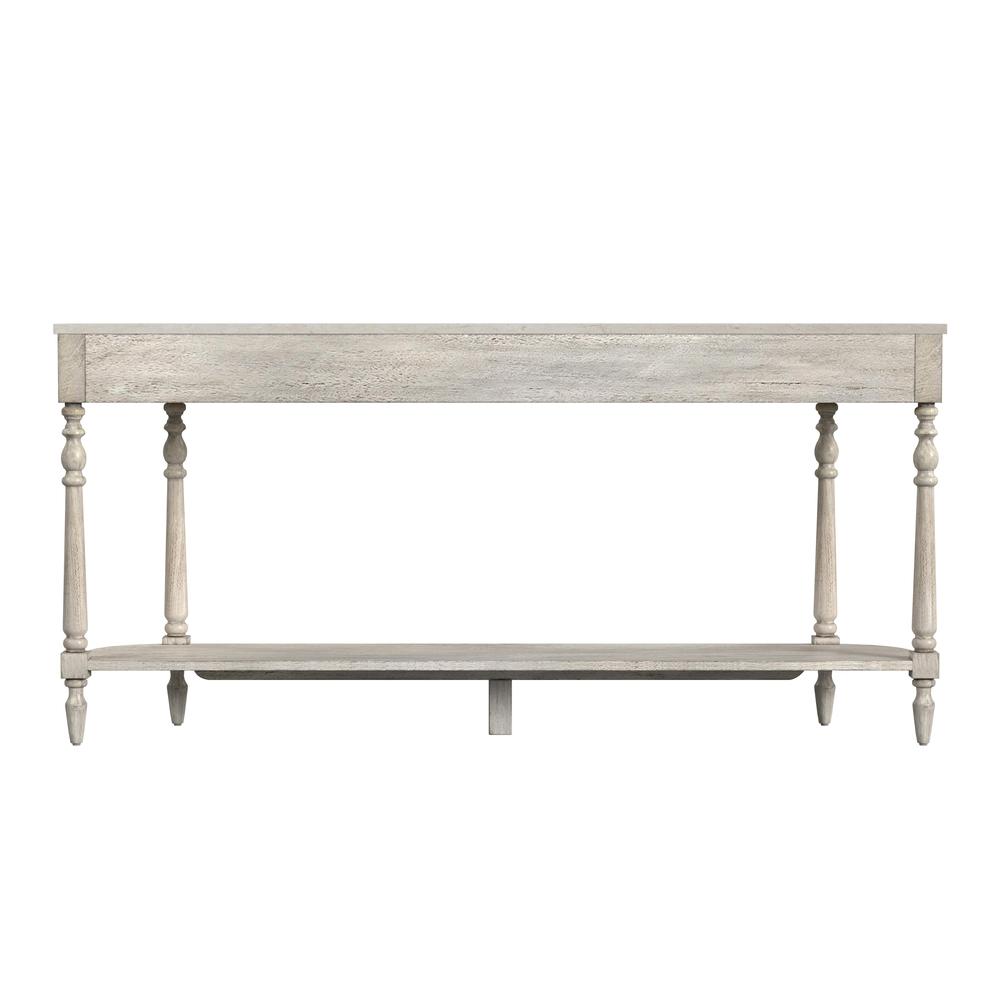Danielle 65" 2 Drawer Console Table, Gray