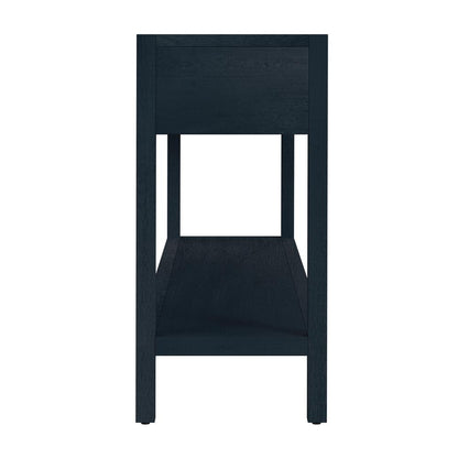 Lark 3 Drawer 65" Console Table, Navy Blue
