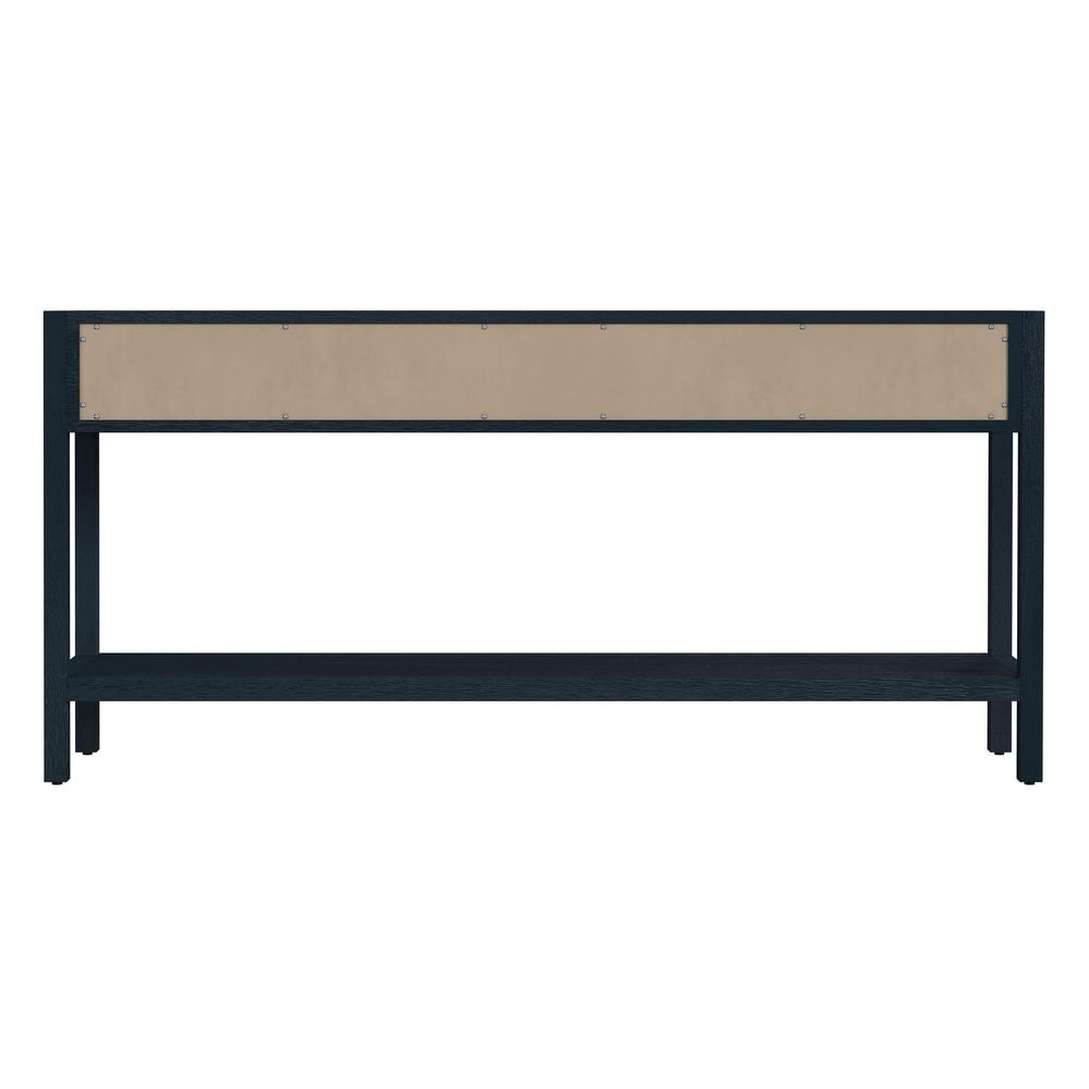 Lark 3 Drawer 65" Console Table, Navy Blue