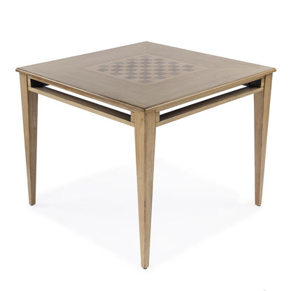Daltrey 36" Square Game Table, Tan/Beige