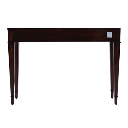 Kai 2 Drawer 45" Wood Console Table, Dark Brown