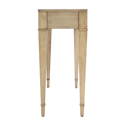 Kai 2 Drawer 45" Wood Console Table, Beige