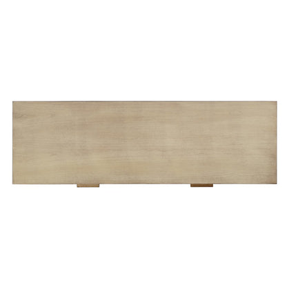 Kai 2 Drawer 45" Wood Console Table, Beige