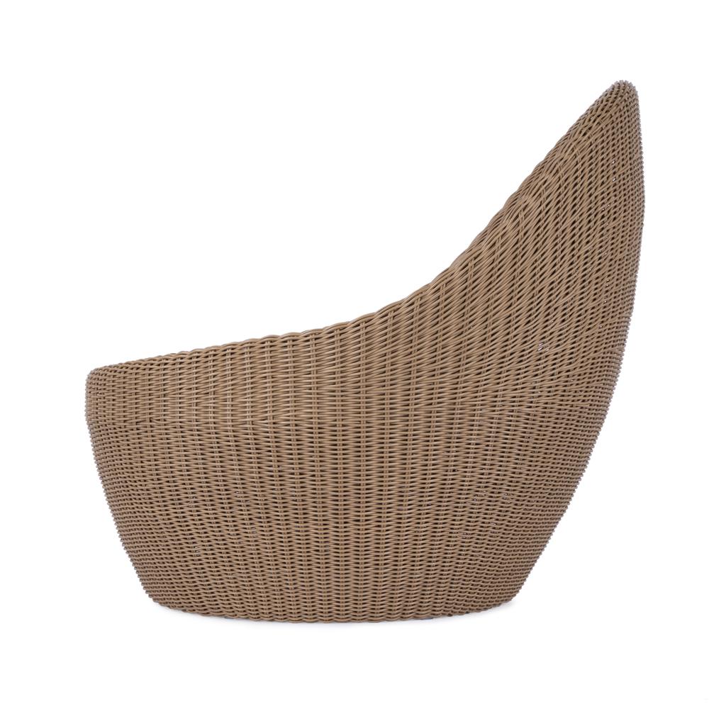 Delmar Rattan Outdoor Nest Chair, Natural