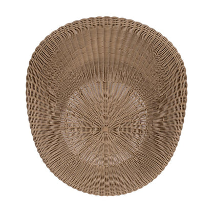 Delmar Rattan Outdoor Nest Chair, Natural