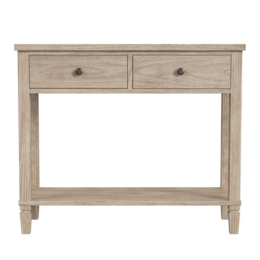 Flagstaff 2-Drawer 36" Console Table, Natural