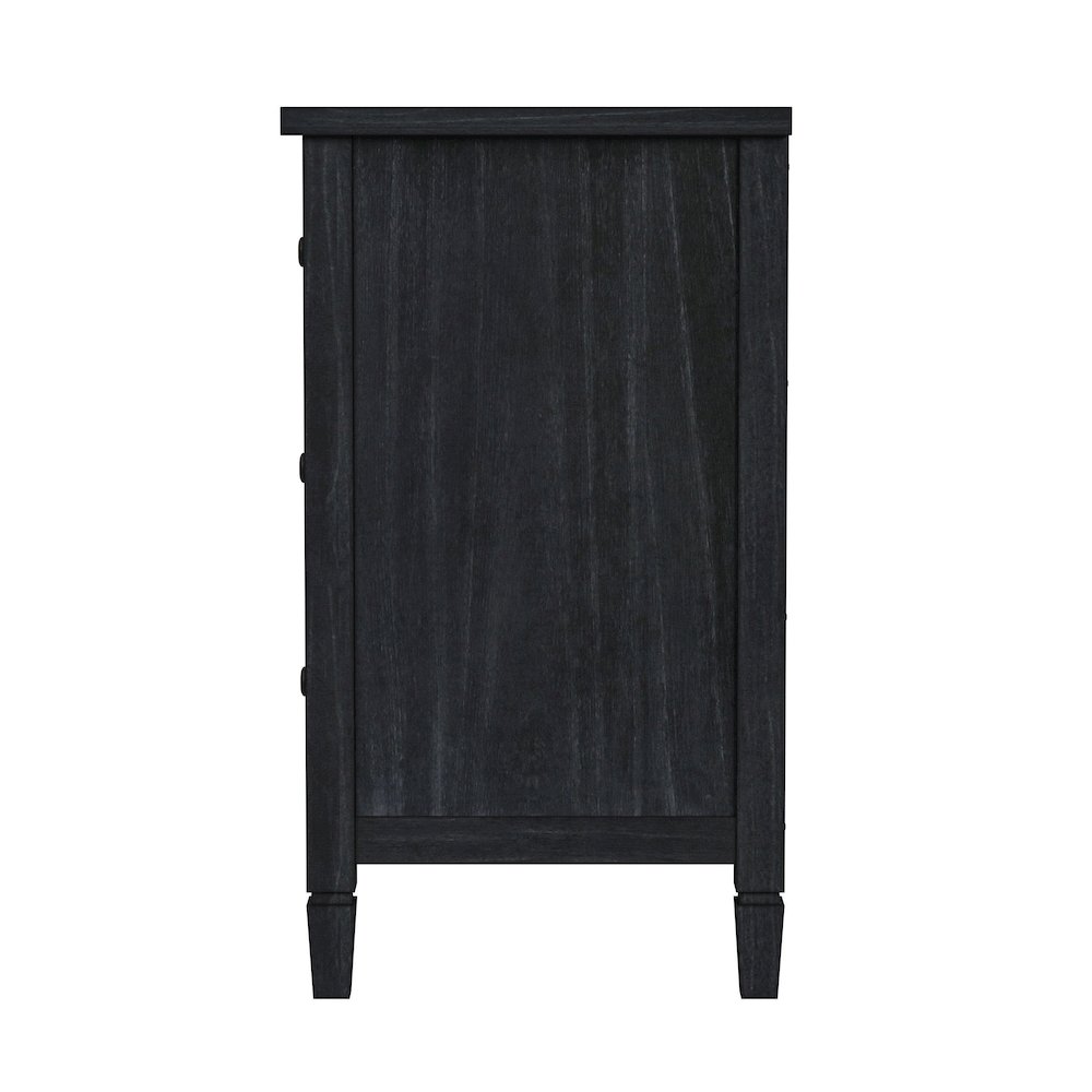 Flagstaff 8-Drawer Dresser, Black