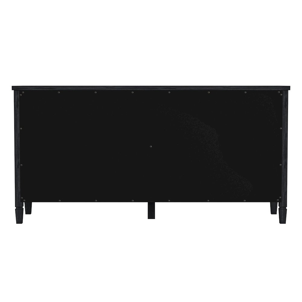 Flagstaff 8-Drawer Dresser, Black