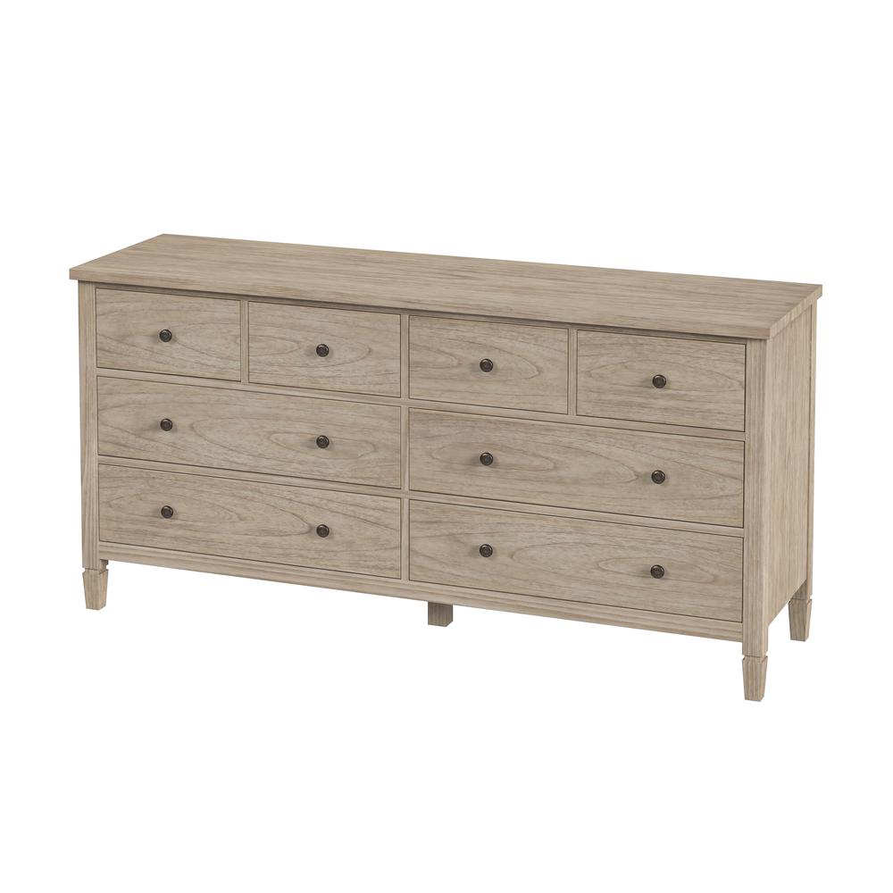 Flagstaff 8-Drawer Dresser, Natural