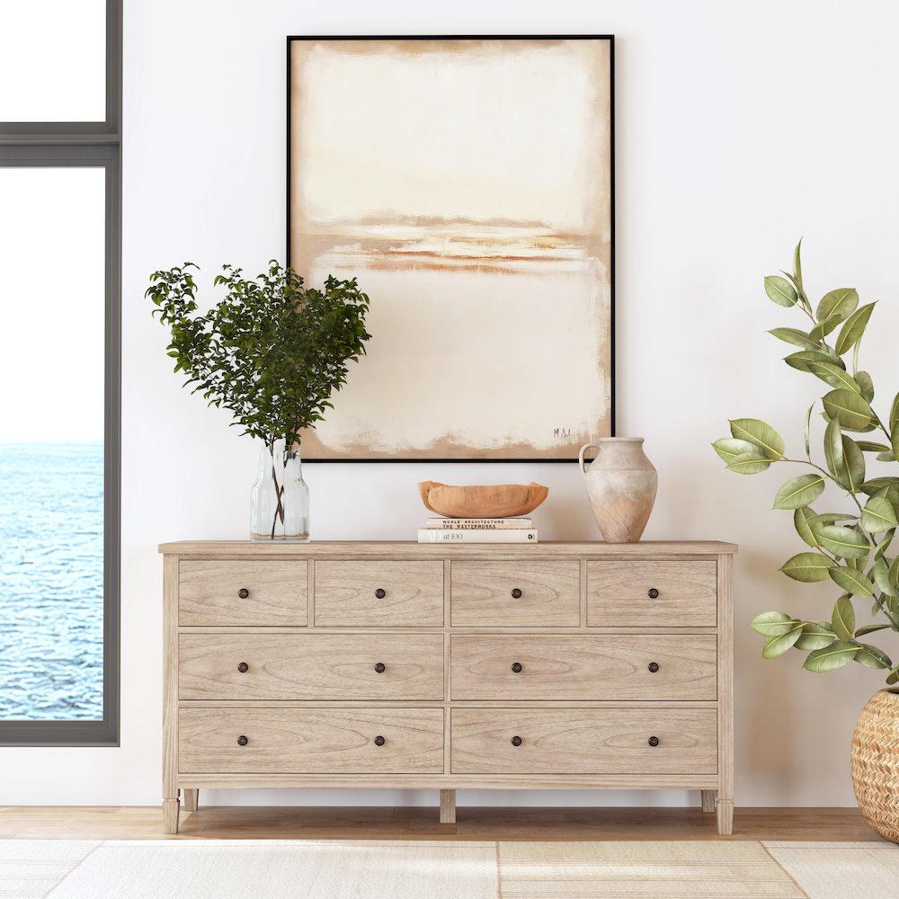 Flagstaff 8-Drawer Dresser, Natural
