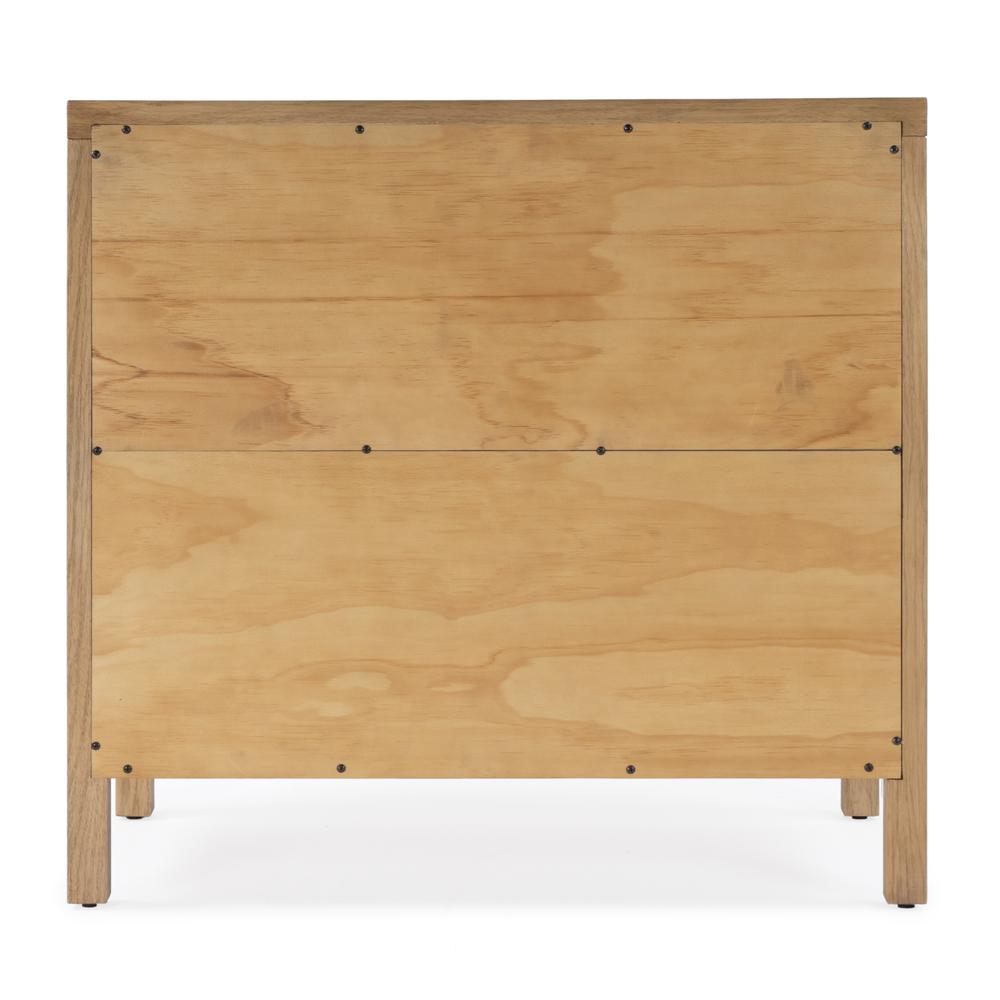 Nora 3-Drawer Chest, Brown