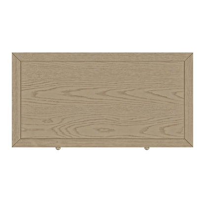Nora 34 in. W Wood 3 Drawer Chest, Light Brown