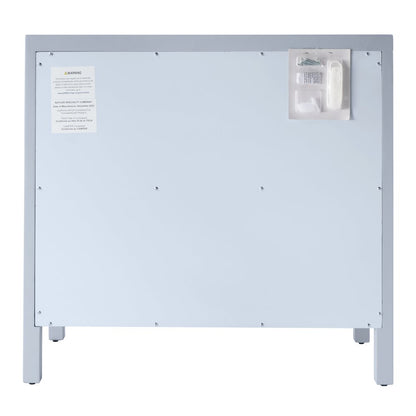 Nora 34 in. W Wood 3 Drawer Chest, Light Blue