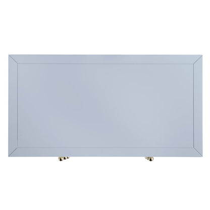 Nora 34 in. W Wood 3 Drawer Chest, Light Blue