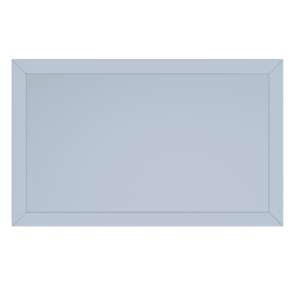 Nora 28 in. W 2 Drawer Wide Nightstand with Open Shelf, Light Blue