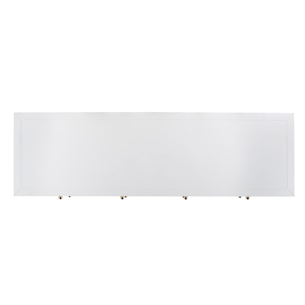 Nora 6-Drawer Dresser, White