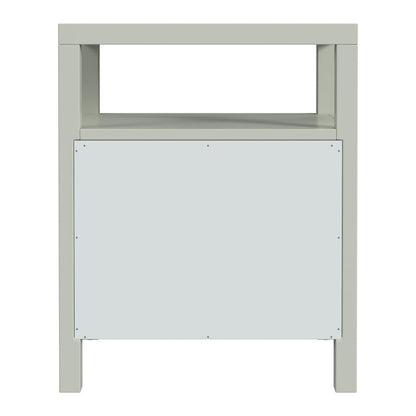 Nora 2-Drawer Nightstand, Green