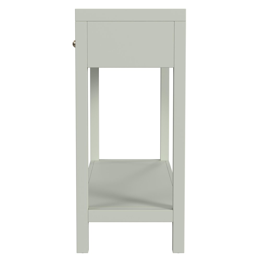 Nora 2 Drawer Console Table, Green