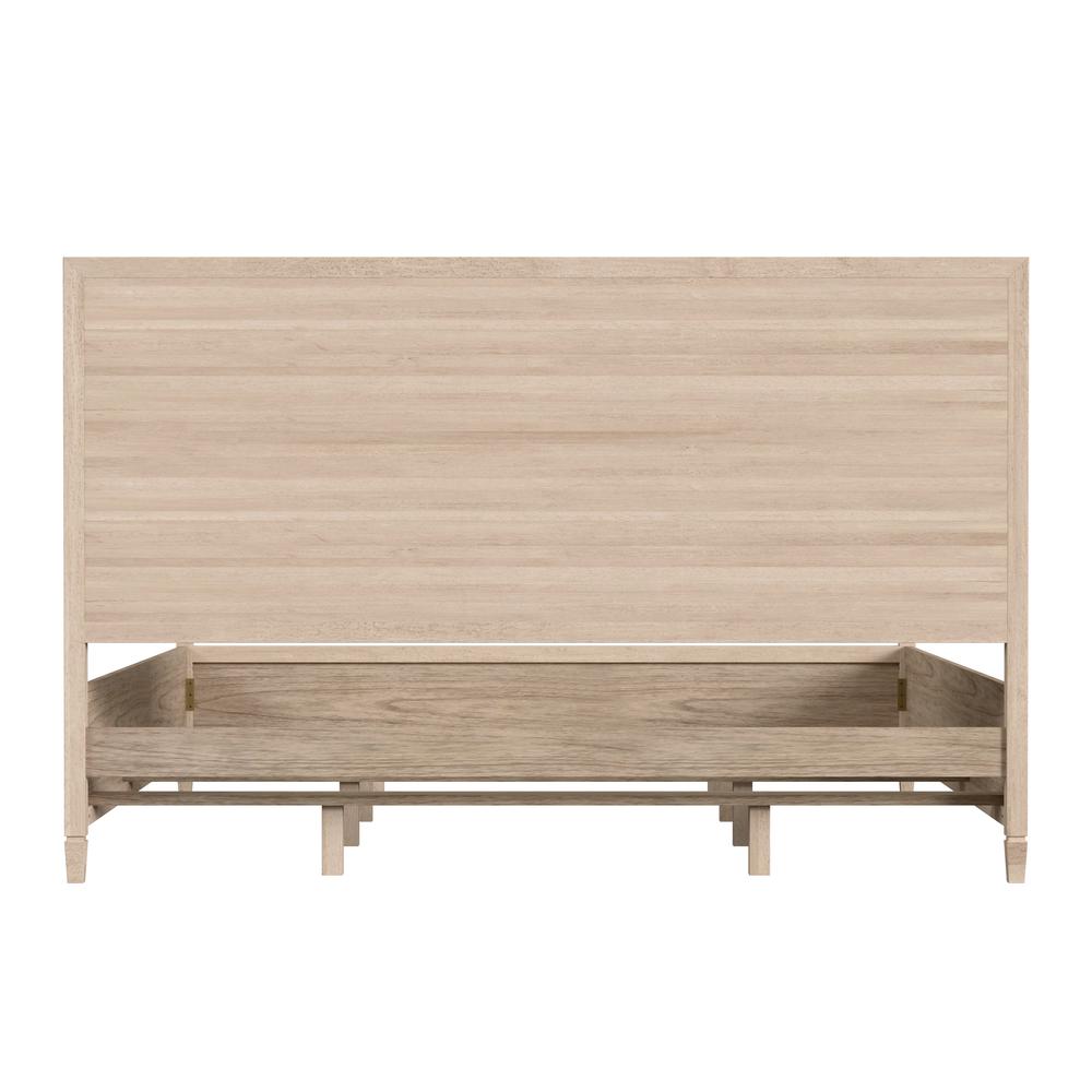 Flagstaff King Size Cane Panel Bed, Natural