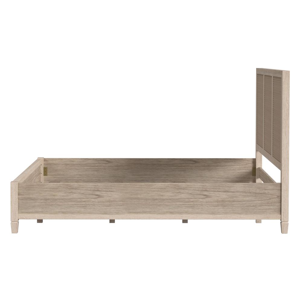Flagstaff Queen Size Cane Panel Bed, Natural