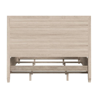 Flagstaff Queen Size Cane Panel Bed, Natural