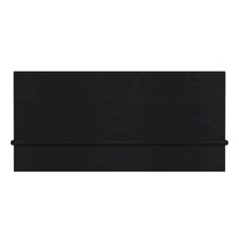 Halmstad Wood Platform King Bed, Black