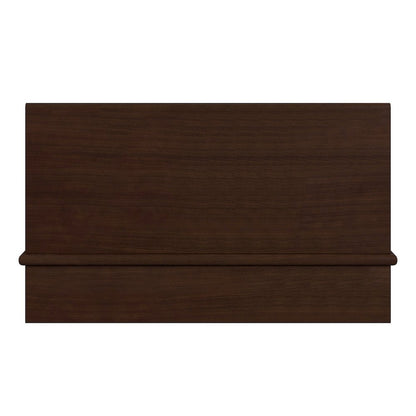 Halmstad Wood Platform Queen Bed, Brown