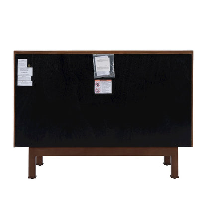 Stefan 2 Door Storage Cabinet, Brown