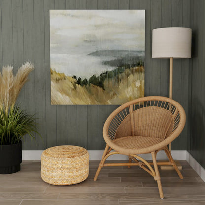 Savannah  Woven Rattan Accent Chair, Natural