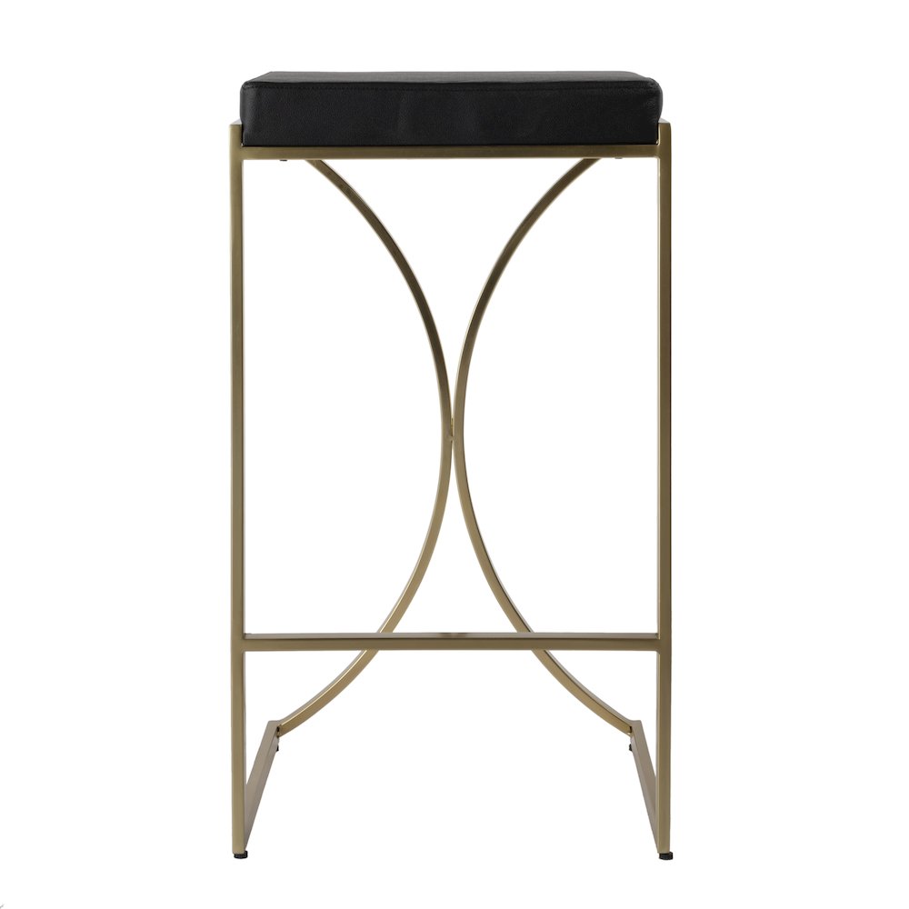 Natalya 31" Bar Stool, Black