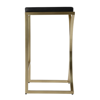 Natalya 31" Bar Stool, Black