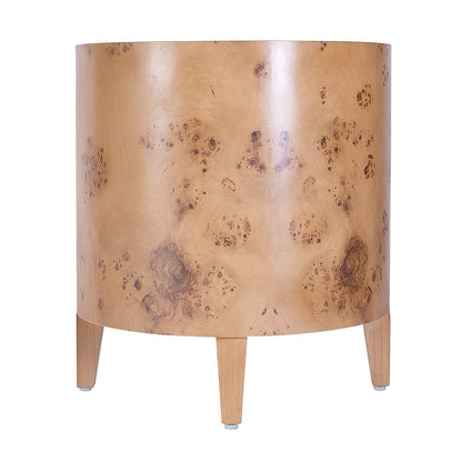 Billie Burl End Table, Brown