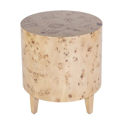 Billie Burl End Table, Brown