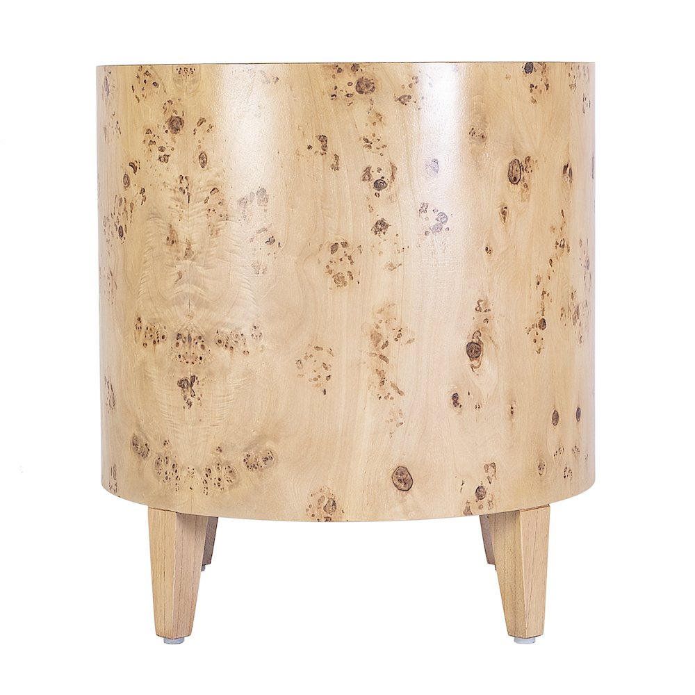 Billie Burl End Table, Brown