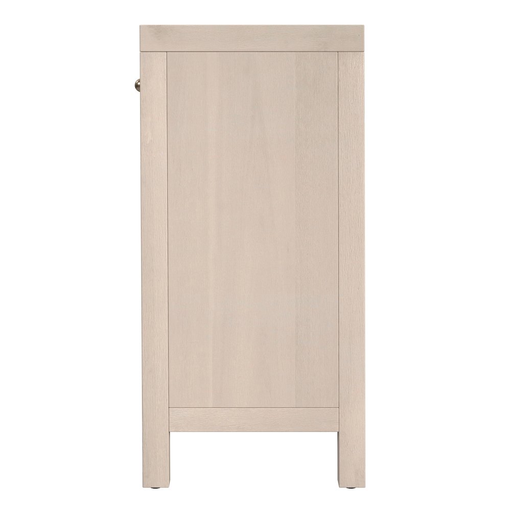 Nora 31 in. W 1 Drawer 2 Door Accent Storage Cabinet, Taupe