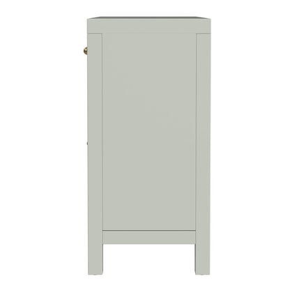 Nora 31 in. W 1 Drawer 2 Door Accent Storage Cabinet, Sage Green