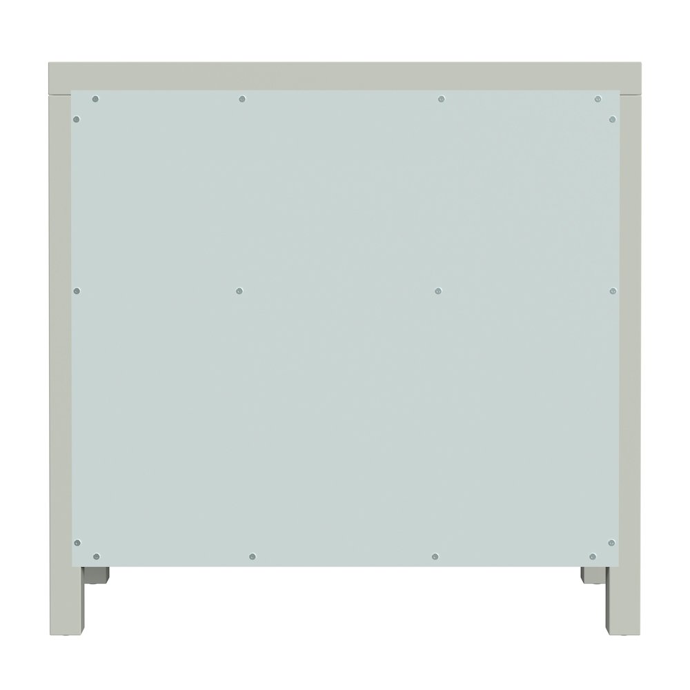 Nora 31 in. W 1 Drawer 2 Door Accent Storage Cabinet, Sage Green