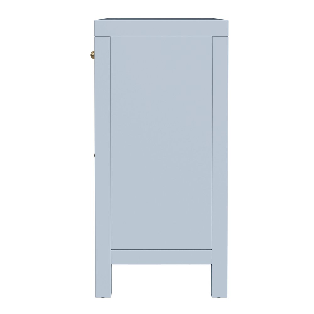 Nora 31 in. W 1 Drawer 2 Door Accent Storage Cabinet, Light Blue